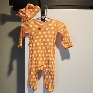 Skip And Hop Girls One Piece And Hat Set